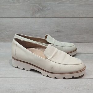 Vionic Women's Loafer Oxford Tractor Platform Loafers Shoes Sz 7.5